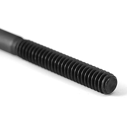 Socket Head Cap Screw, 1/4-20 x 1-1/2", Alloy Steel, Black Oxide, Hex Socket Coarse Thread, 1/4 inch Hexagonal Allen Bolt, Length: 1-1/2 inch, Full Thread (Quantity: 20) - size: 1-1/2