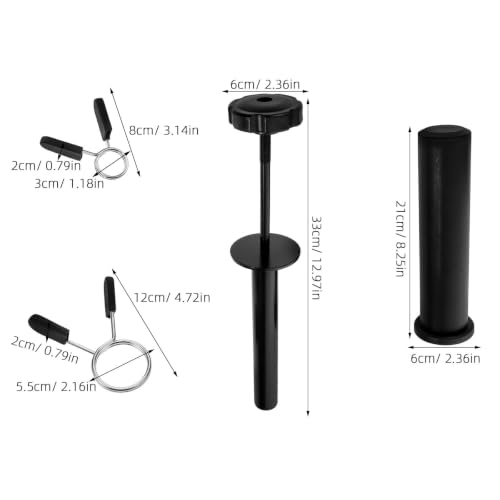 MAGICLULU Portable Carbon Alloy Fitness Weight Loading Pin Latch for Barbell and Universal Weight Board for Home Workout Equipment