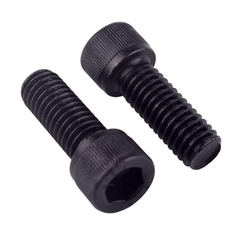 10Pcs 3/8-16 x 5/8" Socket Head Cap Screws Bolts, 12.9 Grade Alloy Steel Black Oxide Finish, Allen Hex Drive, UNC Coarse Full Thread - size: 3/8-16 x 5/8" (10PCS)