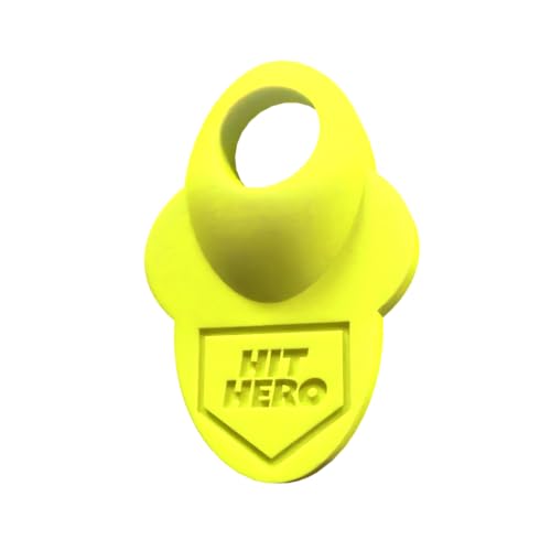 Baseball Thumb Guard, Batters Batting Grip, Finger Guard, Accessory, Batting Protection, Reduce Bat Sting, Hitter, Tool, Bat, Hitting Accessory - color: Neon Lemon