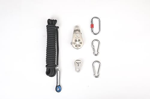 OHMY Flex Adjustable Water Punching Bag 22" 210 Pound with Easy-Lift 3:1 Pulley System - style: OHMY FLEX 2:1 High-Strength Self-Locking Pulley System