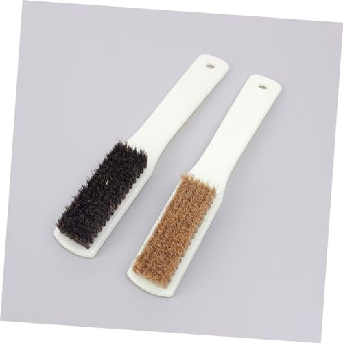 Amosfun 4Pcs Climbing Rocks Cleaning Brush with Sturdy Handle Boar Hair Bristles for Bouldering and Rock Climbing Chalk Cleaning Tool for Outdoor Sports
