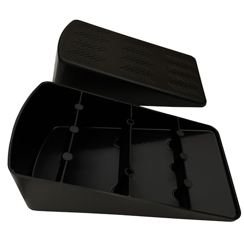 Squat Wedge Block Pairs, YOGA Pilates Block Slant Board Calf Stretcher, Exercise Ramps for Weightlifting, Squat Wedges, Home Gym, Weight Lifting & Yoga