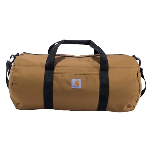 Carhartt Trade Series 2-in-1 Packable Duffel with Utility Pouch, Carhartt Brown - color: Carhartt Brown