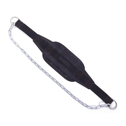 Powerlifting Dip Belt Steel Chain Clip Dipping Power Belt Weight Training Bodybuilding Gear