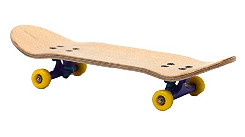 Teak Tuning 32mm Pro Fingerboard Heat Transfer Graphic Complete - Fully Assembled with Pro Level Parts - Pro Shaped Wood Deck (34x97mm), UltraSpin Wheels, Prodigy Trucks - Graffiti Giraffe - color: Graffiti Giraffe
