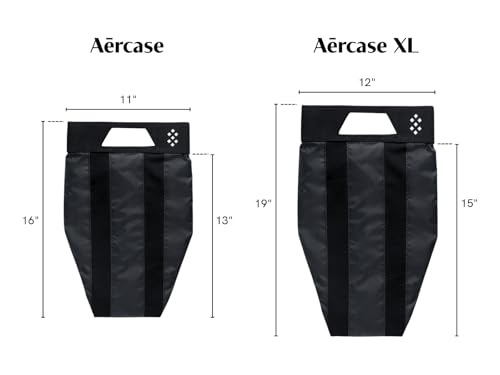 Salt Aērcase Smell Proof Cleat Bag – Regular Size - Athletic Soccer & Golf Shoe Bag for Smelly Cleats & Gym Shoes- Durable, Water-Resistant, & Easy to Clean