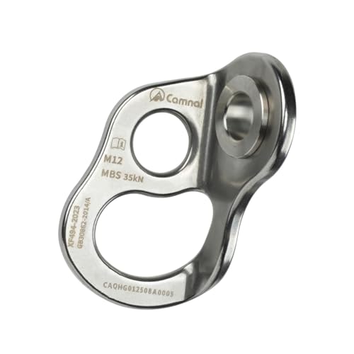 Climbing Bolt Hanger Stainless Rock Climbing Fixed Attachment Compact Rotating Design Suitable for Home Gym Outdoor