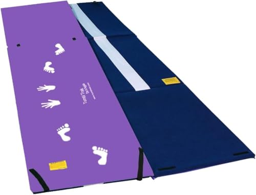 Tumbl Trak Handstand Homework Gymnastics Door Mat for Kids Home Training - color: Purple