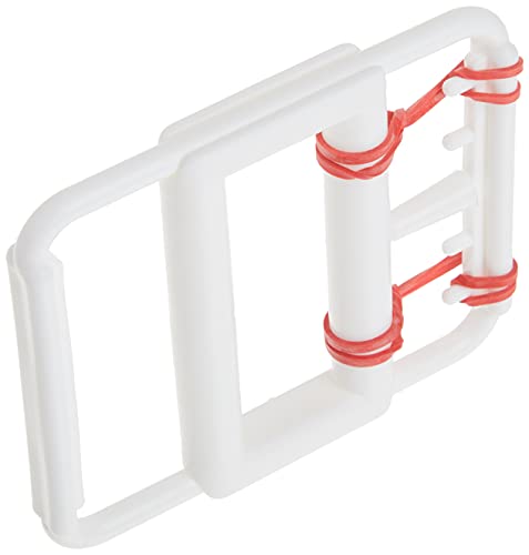 CanDo 10-1860 Latex Free Rubber Band Hand Exerciser with 5 Red Bands - size: Exerciser w/ 5 Bands, style: Latex-Free