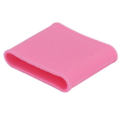 Finger Sleeves, 8pcs Finger Protector Silicone Finger Tube Golf Gloves Golf Finger Protector Tape Anti Slip Elasticity Golfer Swing Grip Golf Finger Band Cover Sets (Pink) - color: Pink