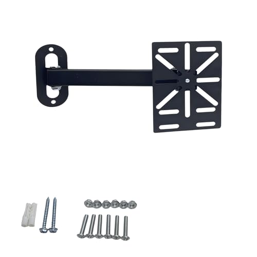 Movable L-Shaped Dome Camera Bracket, Used for Wall-Mounted Installation of Security Dome Cameras, Camera Installation, (Movable L-Shaped Bracket + Wall-Mounted Bracket) (7.8in)