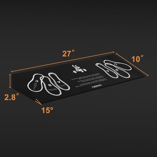 UNMERA Squat Wedge Block Non-Slip Heel Elevated Training | Improves squat form, mobility, and strength. Ideal for weightlifting and deadlifts.