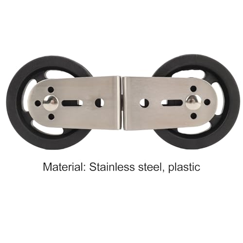 Cable Pulley System, Two Way Pulley Block, Stainless Steel Silent Bearing, Suitable for pulldown attachments on Home Fitness Equipment. - size: Plastic