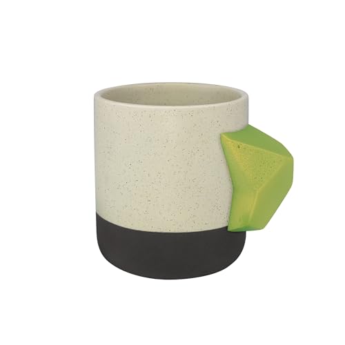 YY Vertical Climbing Mug Evo, Pinch Mug for Rock Climbers and Boulderers, Indoor Bouldering Grip Cup, Unique Gift, Green - style: Indoor vibes - Green