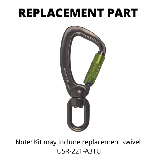 1/2" - The Vine All-in-One Arborist Flip Line Kit w/Aluminum Swivel Eye - (8', 10', 12' Arborist Climbing Rope) - size: 1/2 in. x 12 ft.