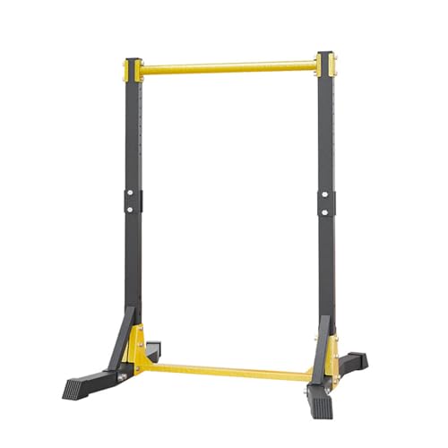 YOXIER Pull Up Station,Dip Station,Power Tower Portable Pullup Bar Station with 11 Gears Adjustment Power Station for Pull Ups,Push Ups,Vertical Knee and Leg Raises & Dip Stand for Home & Gym 400LBS Black