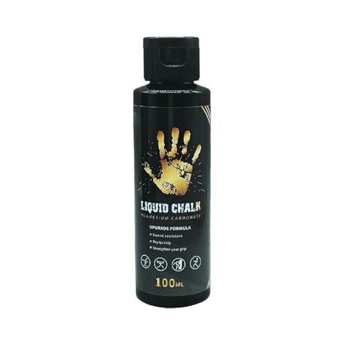 Liquid Chalks Gym Grip Enhancer Quick Drying Long Lasting Gel Body Bouldering Antislip Fluid Easy to Use Grip Enhancer - color: 100ml