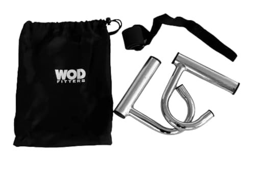 WODFitters Pull-Up Assistance Bands Home Gym Set – 4 Resistance Bands with Handles & Door Anchor – Full-Body Workout, Home Gym & Stretching – Durable Powerlifting Bands for Men & Women