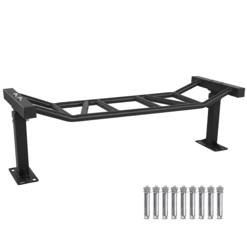 Generic 47 Inch Ceiling Mount Pull Up Bar Fitness Trainer Adjustable Height Heavy Duty Multi-Grip Chin Up Bar Home Gym Equipment