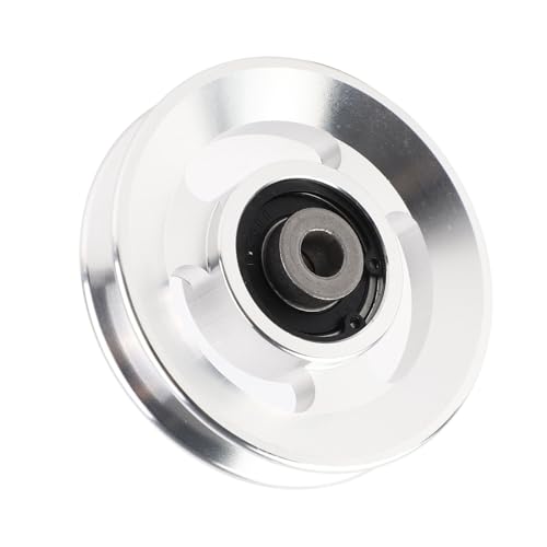 ZJchao Cable Pulley System Gym, Aluminium Alloy Fitness Pulley Wheel System Attachments Fitness Strength Training Accessory