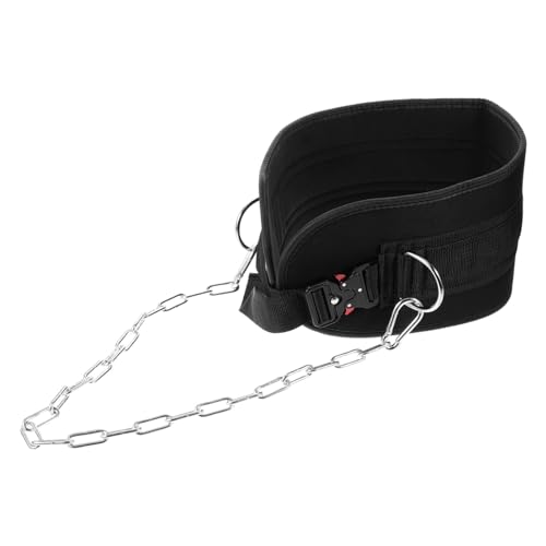 Fitness Weighted Dip Belt Chain for Weightlifting Pull- and Muscle Strengthening for Weightlifting Back Support and Fitness Activities