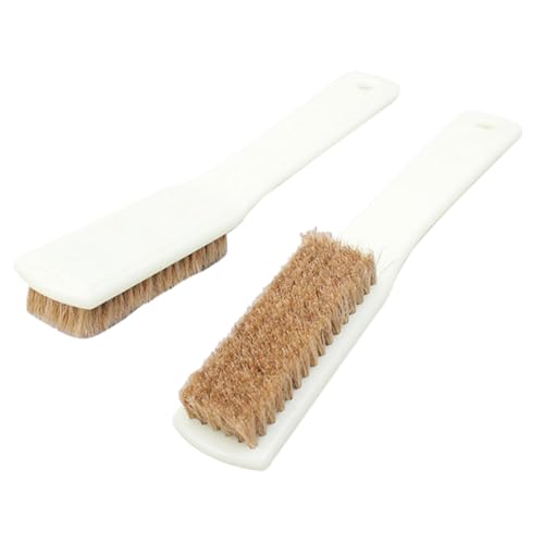 OUNONA 2Pcs Bouldering Brush Natural Material Climbing Stone Cleaner with Thick Bristles and Ergonomic Handle for Outdoor Sports and Boulder Cleaning