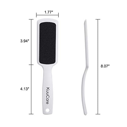 4 Pcs Foot File, Callus Remover for Feet | Double-Sided Colossal Pedicure Tools Foot RASP, Foot Scrubber, Dead Skin Exfoliator for Feet