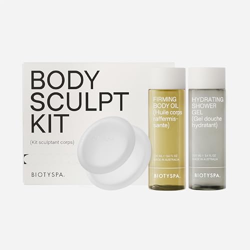 biotyspa 3-Step Body Sculpt Kit - Clinically Proven Anti-Cellulite Ritual with Silicone Cupping Tool, Firming Oil & Shower Gel - Visibly Smooths, Firms & Contours - 3pc Set, Made in Australia - size: 1 Ounce (Pack of 2)