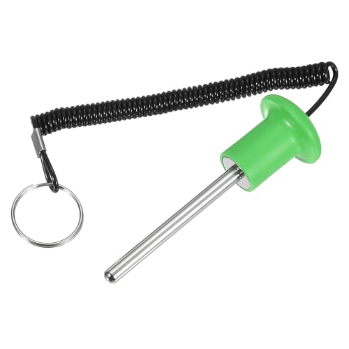Gym Pin Weight Stack Pin Strength Training Lifting Equipment Replacement with Pull Rope Fitting for Club - color: Green, size: 0.3 x 3.1 Inch