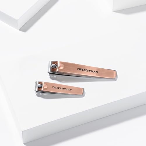 Tweezerman Combo Clipper Set Rose Gold - color: Rose Gold