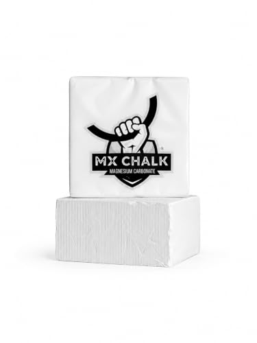 2 Ounce Block of Chalk, Gym Chalk, Magnesium Carbonate, Gymnastics, Weightlifting, Rock Climbing, Crossfitness