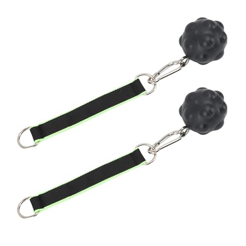 RiToEasysports Pull Up Ball Grips, TPE Climbing Training Ball with Stainless Steel for Strength Workout, Gym Home Exercise - color: Grey