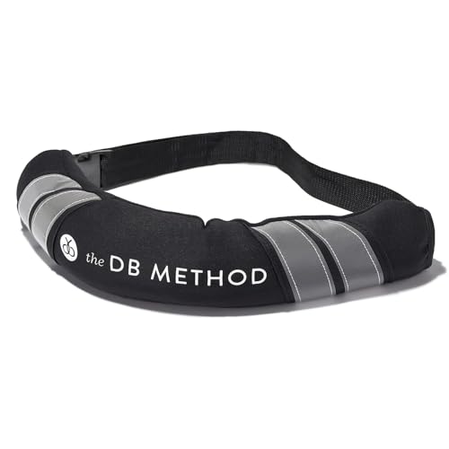 The DB Method DreamBelt Weight Belt Intensifies Workouts, Home or Gym Workout Equipment, Weighted Belt for Hip Thrust, Squat, Strength Training, Helps Minimize Exercise Injury Risk, 10 lbs