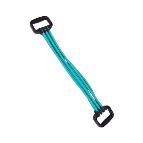 ZJchao 6 Tube Adjustable Resistance Band Shoulder Trainer Back Stretcher Pull Rope with Detachable Tubes for Customizable Back Shoulder Workouts