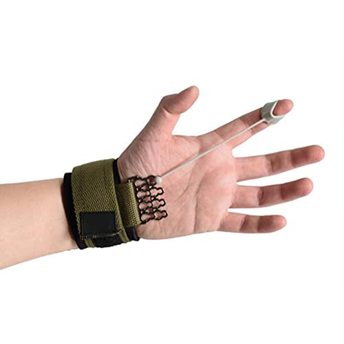 Finger Exerciser - Finger and Hand Extensor Trainer Exerciser with Resistance Band Stretcher Strengthener Finger Flexion Extension Training Strengthener