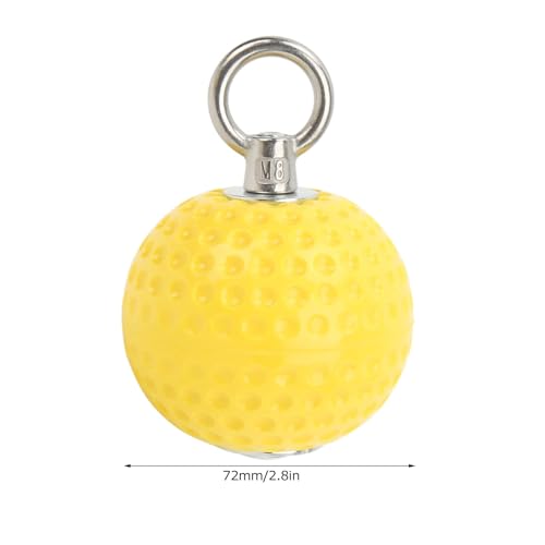 HERCHR Pull Up Grip Ball Anti Slip Rock Climbing Ball Pull Up Hold Grips Replacement for Fitness Bouldering Strength Training(72mm)