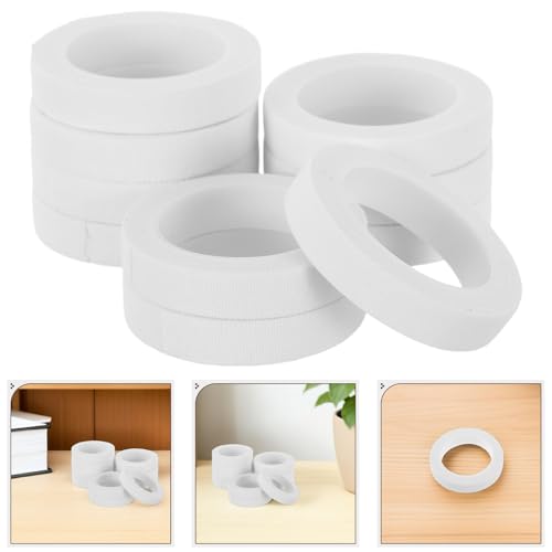 Adhesive Finger Tape 0.9cm X, 30 Rolls White Strong Sticky Climbing Wrap Roll for Athletic Sports, Rock Climbing, Grappling, and First Aid Use