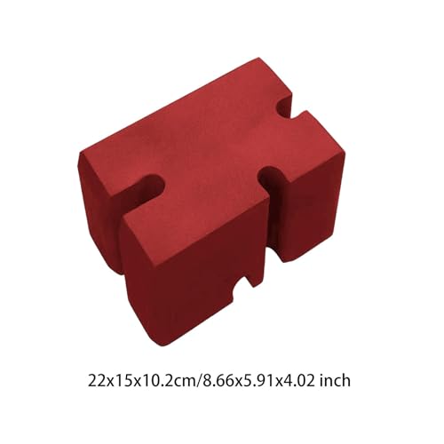 EVA Bench Press Block Bench Adjustable Exercise Block Non Slip Board Foam Training Board - color: Red