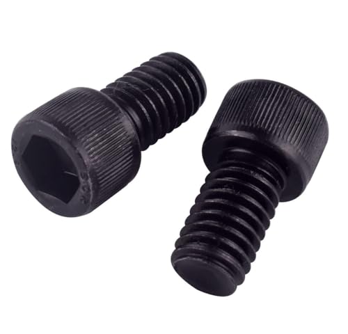 10Pcs 5/16-18 x 1-1/2" Socket Head Cap Screws Bolts, 12.9 Grade Alloy Steel Black Oxide Finish, Allen Hex Drive, UNC Coarse Full Thread - size: 5/16-18 x 1-1/2" (10PCS)