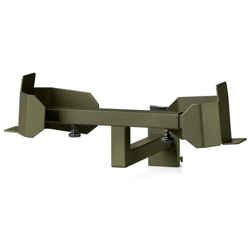 Savior Equipment Wall Rack System Tactical Belt Attachment Gear Wall Mount Display Rack Organizer Hanger, Adjustable Width, Heavy-Duty Steel Construction Hold Up to 20 lbs - color: Olive Drab Green
