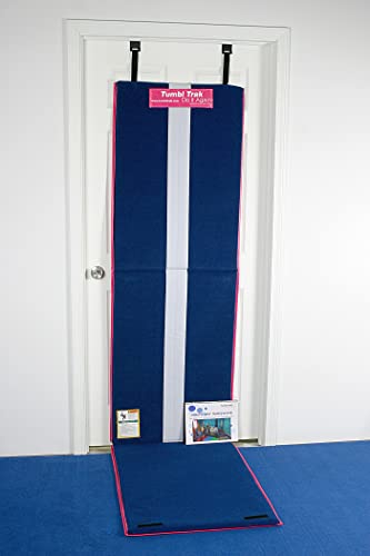 Tumbl Trak Handstand Homework Gymnastics Door Mat for Kids Home Training - color: Pink