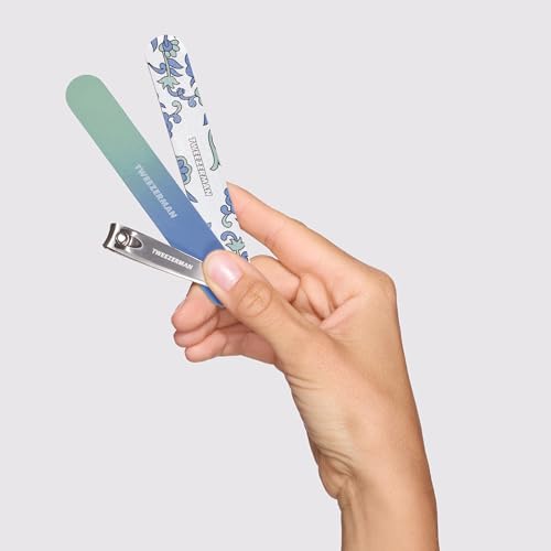 Tweezerman Nail Kit with Clipper & 2 Nail Files Paisley - color: Paisley