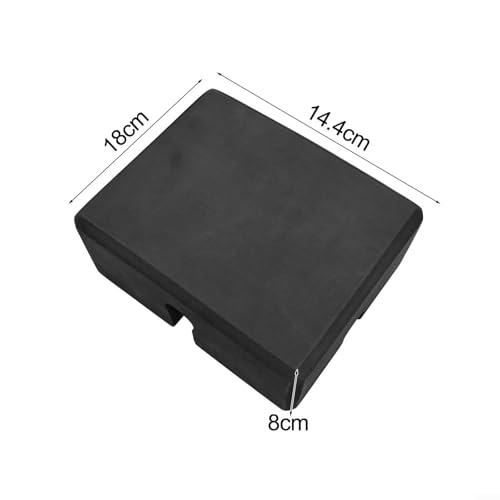 Wear Resistant EVA Press Brick Block Mat For Fitness Strength Training Cushion Support Black 18X14.4x8cm Compact