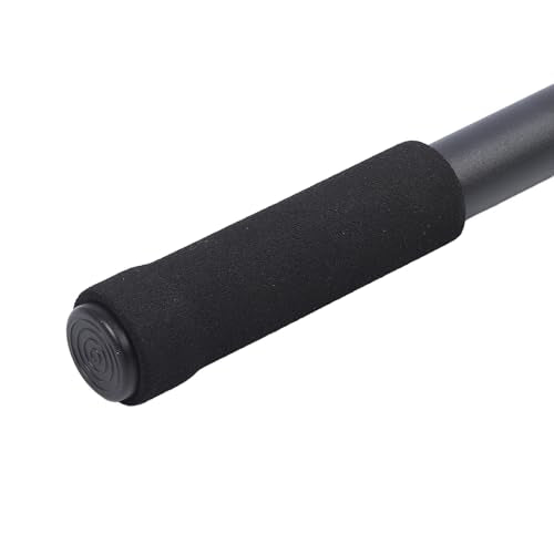 Alomejor Adjustable Yoga Stick Detachable Steel Stretch Stick for Range of Motion Balance Training Workout for Injury Recovery