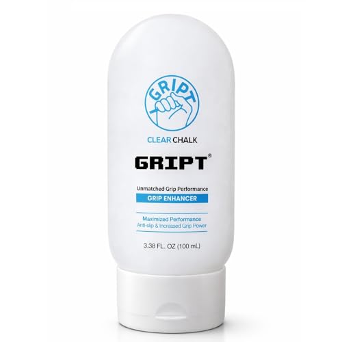 GRIPT Liquid Chalk Hand Grip Gym Pole Dance Weightlifting Rock Climbing Bouldering Gymnastics Crossfit Mess Less Sweat Resistant Long Lasting Professional Gel Chalk 100ml - color: Hand Chalk - Pole dance, Aerial Yoga