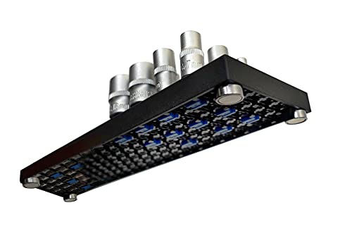 Ascend Tools Magnetic Feet - Accessory for Organizer Genie Pegboards to Hold Pegboard on Metal Surface (for Example, Metal Drawers) - style: Magnetic Feet (hold pegboards on metal drawer or metal wall)