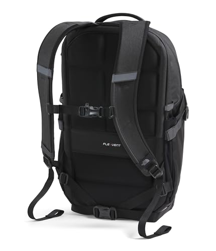 The North Face Recon Everyday Laptop Backpack - Daypack, Water Repellent, Laptop Sleeve, 2 Water Bottle Pockets, Asphalt Grey Light Heather/TNF Black-NPF, One Size - color: Asphalt Grey Light Heather/Tnf Black-npf, size: 30L