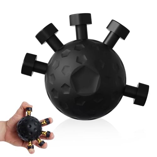 Finger Grip Strengthener, Finger Strength Trainer, Grip Strength Trainer Ball, Adjustable Hand Grip Strengthener, Silicone Grip Strength Trainer