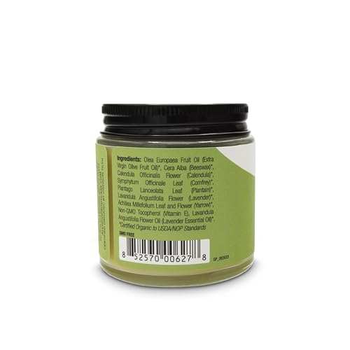 All Good Goop Organic Skin Care Recovery Balm - All Purpose Ointment w/Calendula, Lavender, Beeswax - Chafing Cream, Dry Skin Salve, Cracking Lip Moisturizer - Soothes, Hydrates & Calms - 4oz, 2-pack - size: 4 Ounce (Pack of 2)